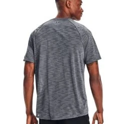 Under Armour T-Shirt Tech 2.0 5c Uomo Pitch Gray/Black