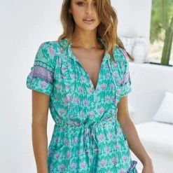 Jaase Boreal Print Remy Mini Dress