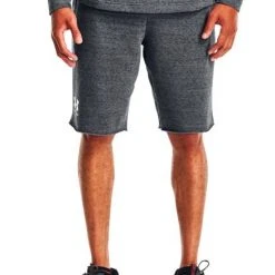 Under Armour Pantaloncini Rival Terry Uomo Grigi