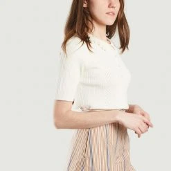 See by Chloe Openwork Polo Shirt