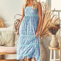 Jaase Daisy Breeze Print Heidi Dress