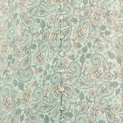 Jaase Gemini Mint Paisley Maxi Dress
