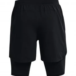 Under Armour Pantaloncini Launch 2-in-1 Uomo Black/Reflective