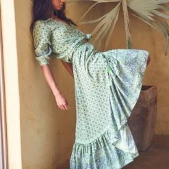 Jaase Ella Print Dewdrop Skirt